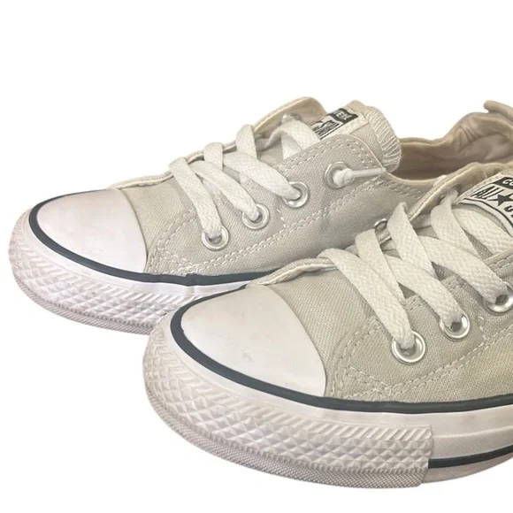 Converse Chuck Taylor All Star Shoreline Sneakers In Cloud Gray Size 7 - Picture 10 of 13